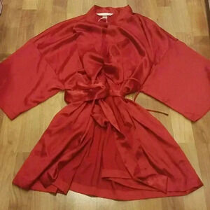 Victoria Secret Angel's Robe Red O/S